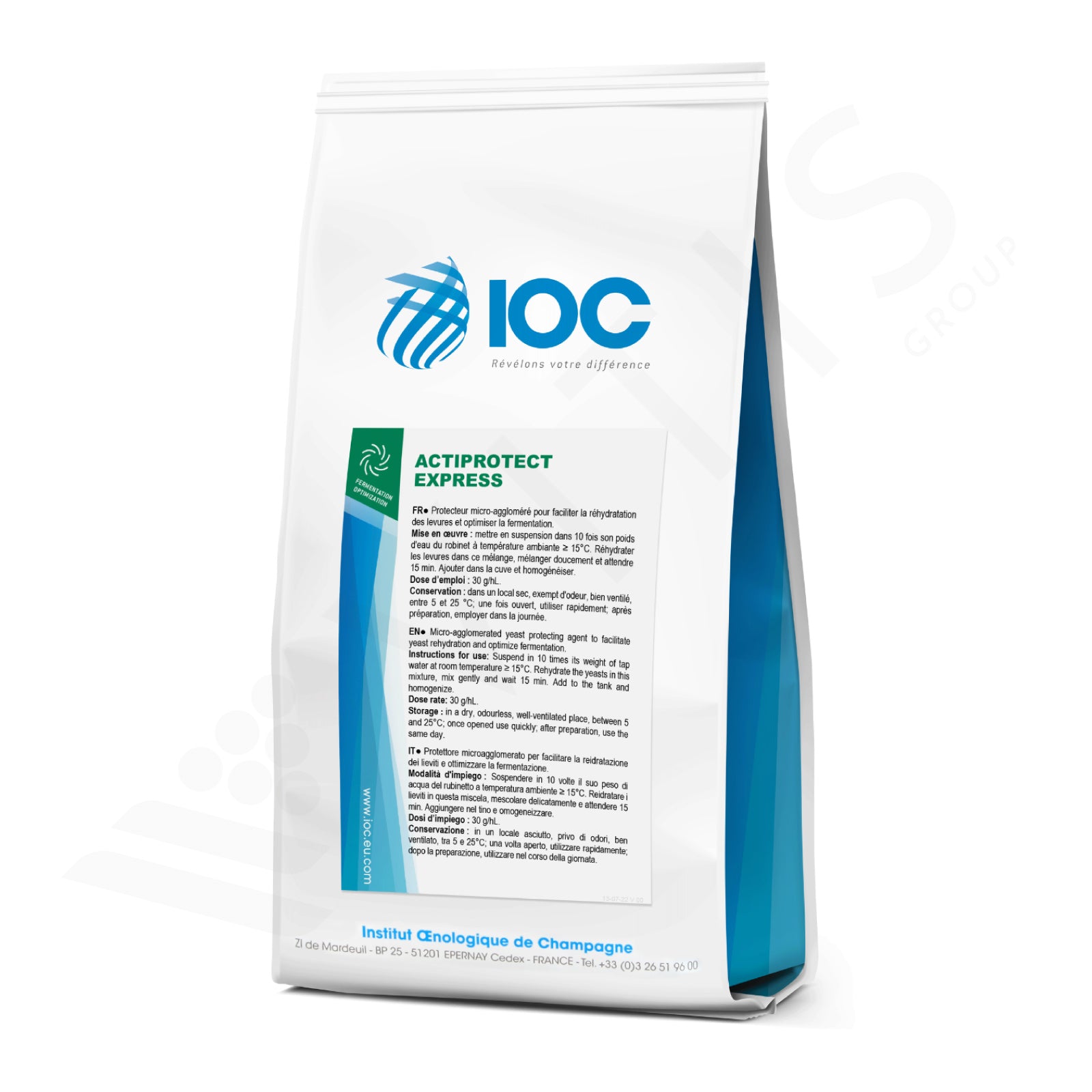 ACTIPROTECT EXPRESS (1kg) - Protettore di Lievito per Reidratazione Rapida