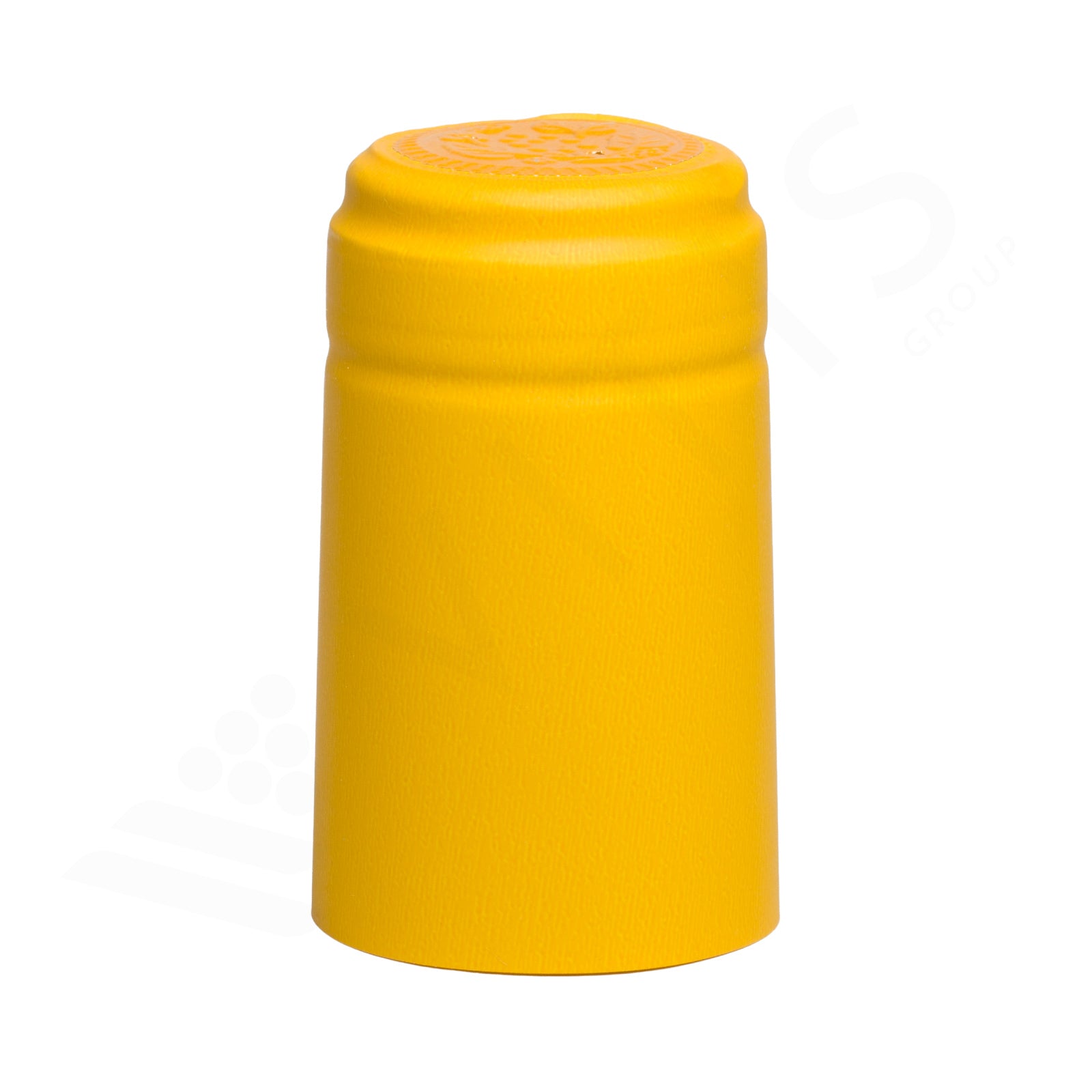 Capsule Termoretraibili PVC 31x55 mm Giallo Caldo per Bottiglie Vino (100pz)