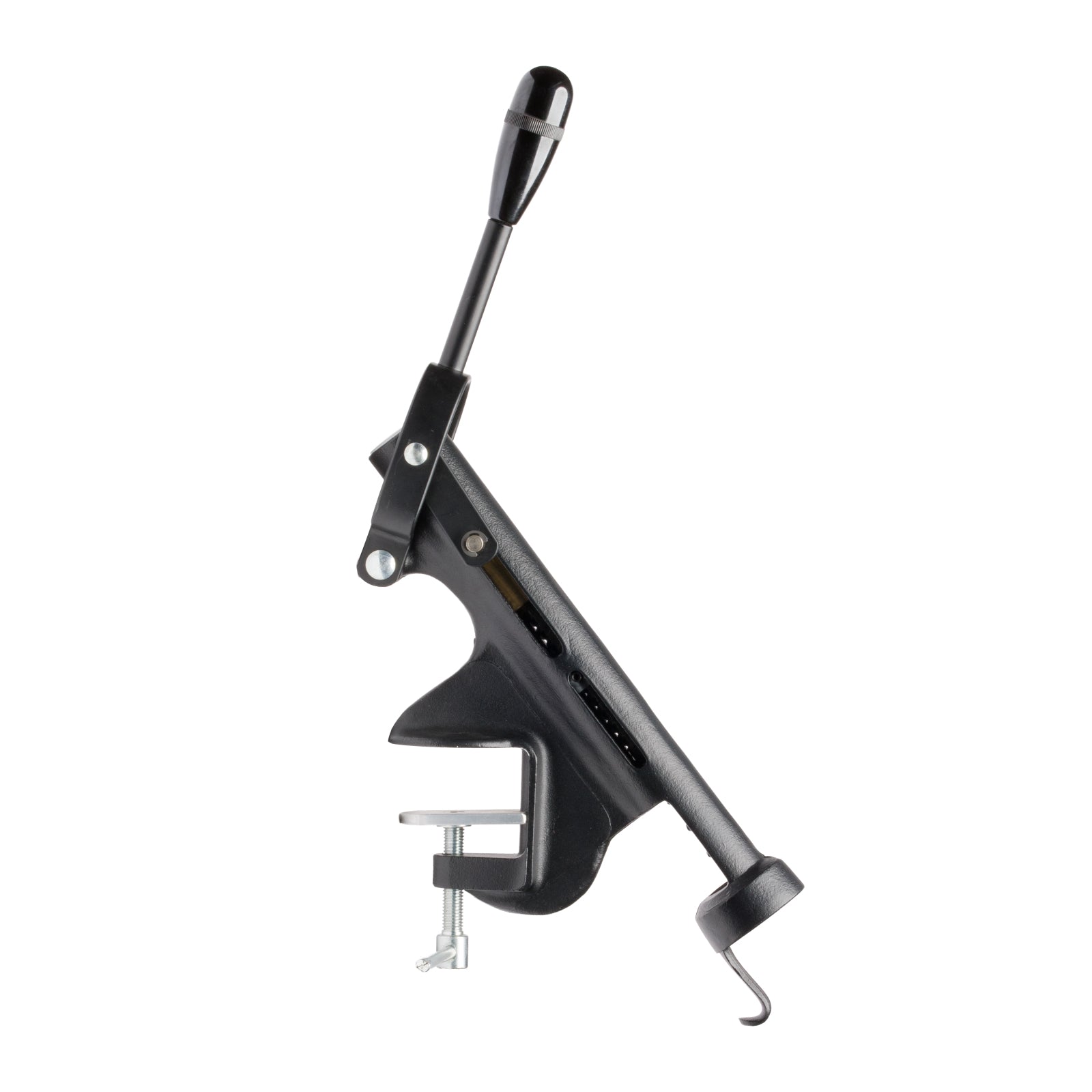 Cavatappi da Banco Automatico Professionale - Acciaio Temprato (Finitura Nero Bucciardato)