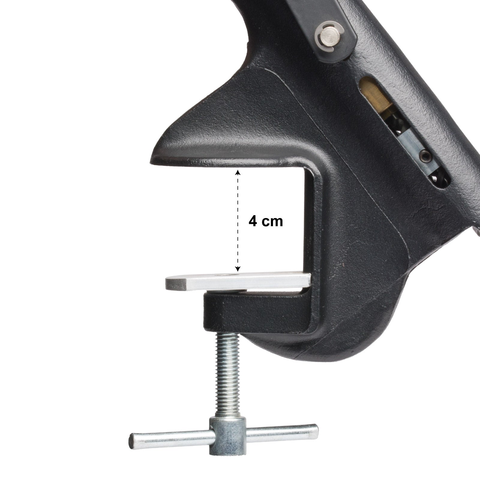 Cavatappi da Banco Automatico Professionale - Acciaio Temprato (Finitura Nero Bucciardato)