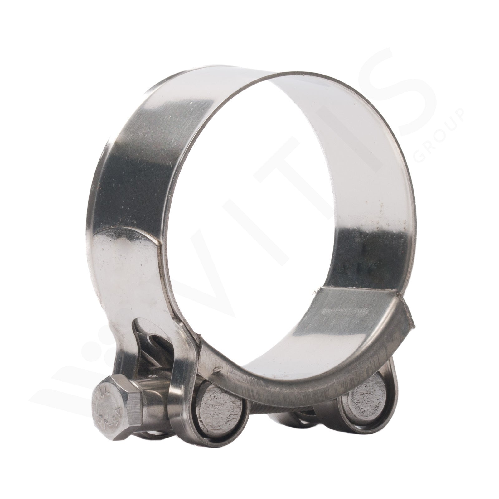 Collare Stringitubo a Banda Piena in Acciaio INOX W4 (Ø 92-97 mm)