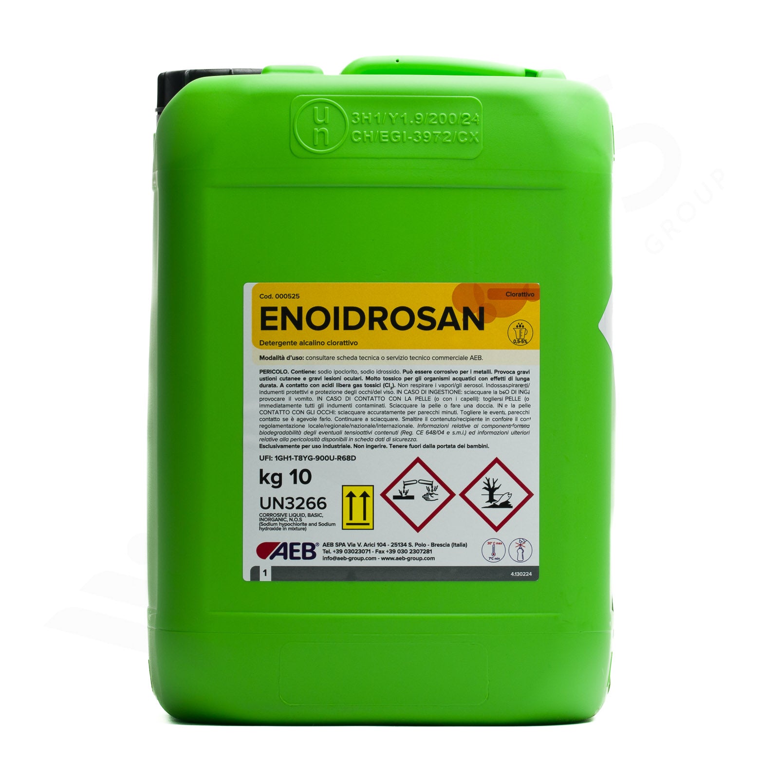 ENOIDROSAN (10kg) - Detergente Alcalino Clorattivo