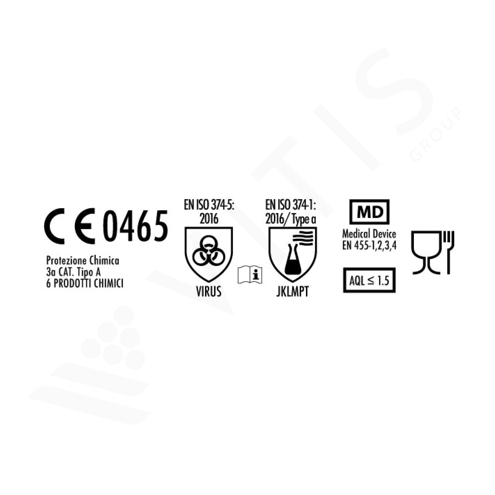 Guanti PALMPRO EHRP 747 Hi-Risks (Taglia XL - 50pz.)