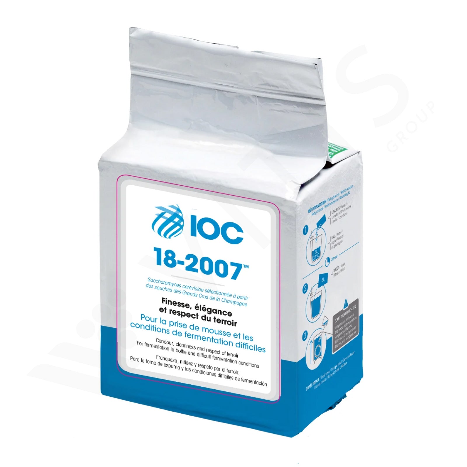 IOC 18-2007 (0,5kg) - Lievito Fruttosofilo per Fermentazioni Difficili