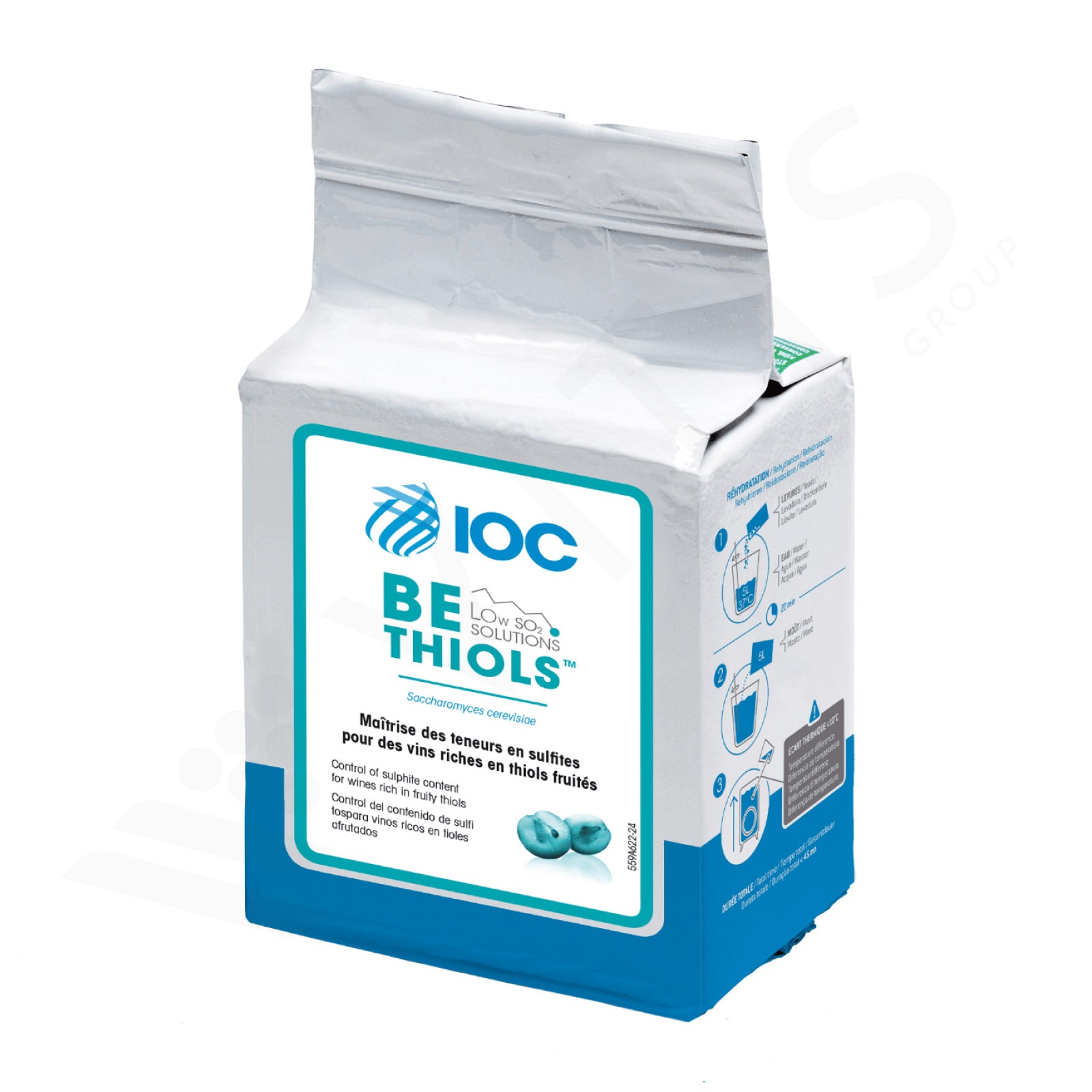 IOC BE THIOLS (0,5kg) - Lievito per Aromi Tiolici e Controllo dei Solfiti