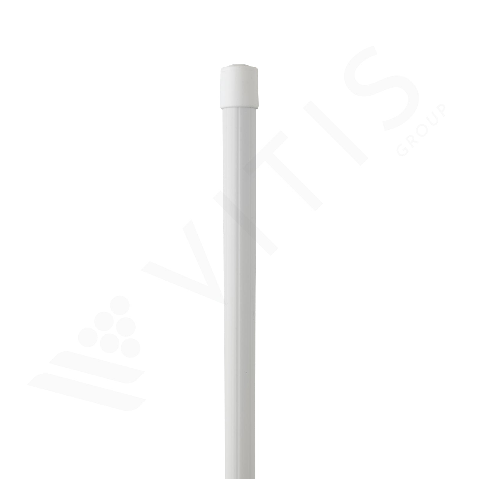 Manico Telescopico in Alluminio VIKAN - 157,5-278 cm, Ø32 mm, Bianco