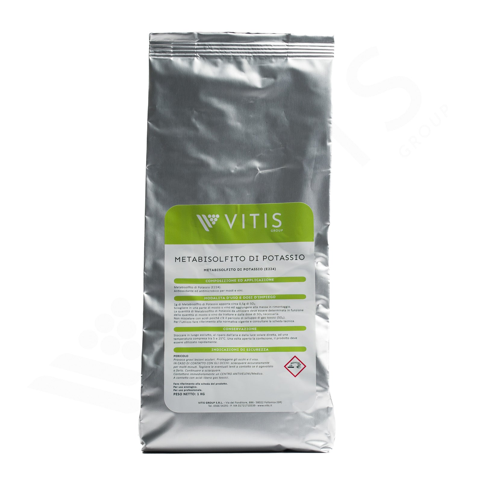 Metabisolfito di Potassio (1kg)