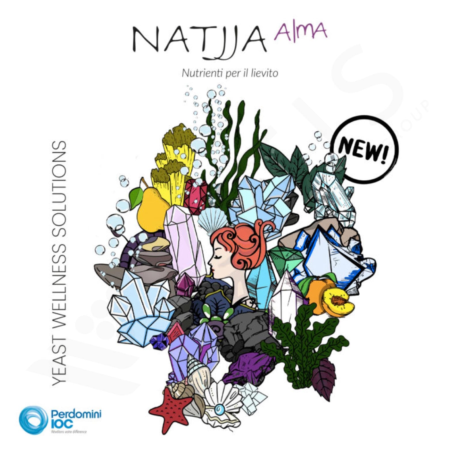 NATJJA ALMA (1kg) - Nutriente Organico per Esaltare la Mineralità del Vino