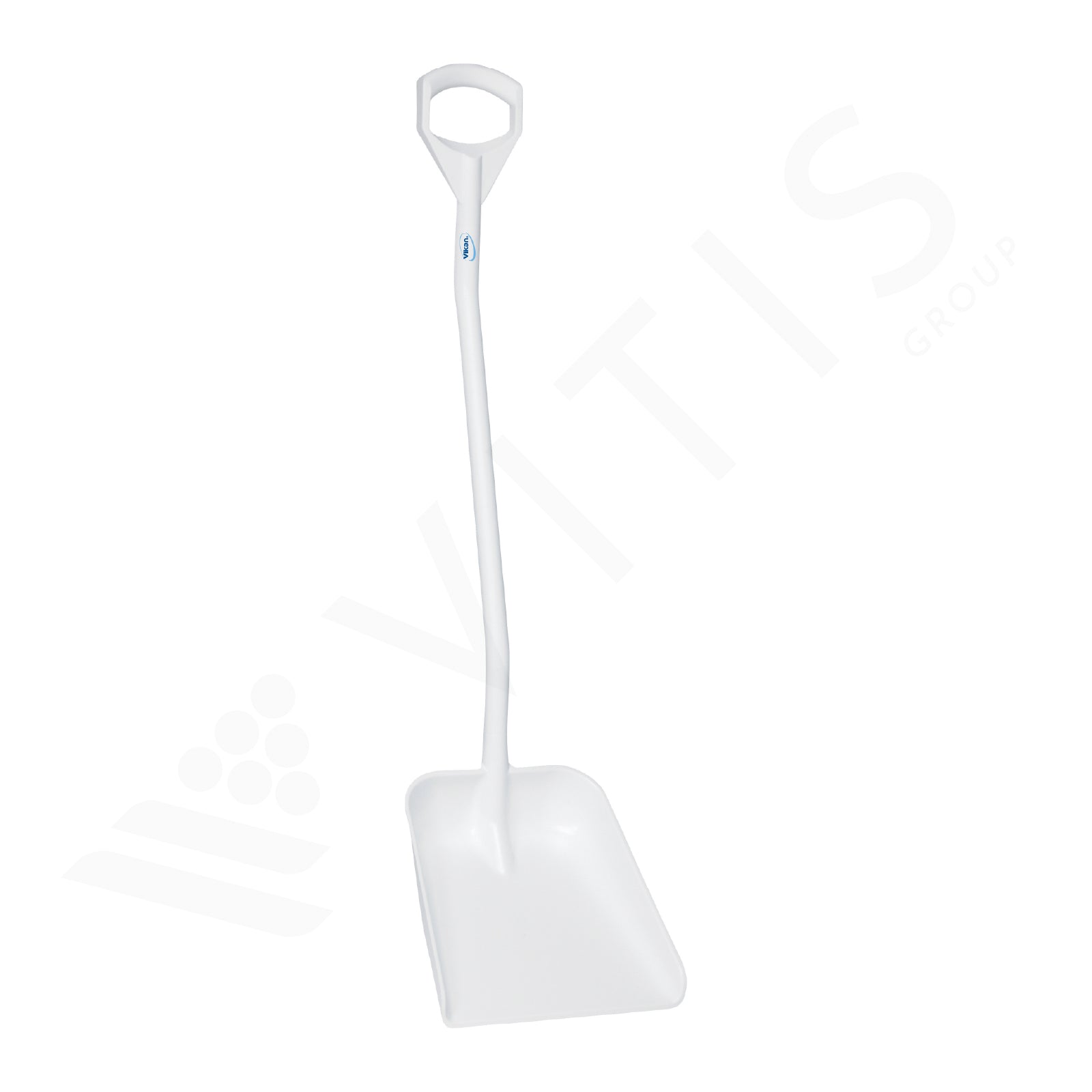 Pala Ergonomica VIKAN - 131 cm, Bianco