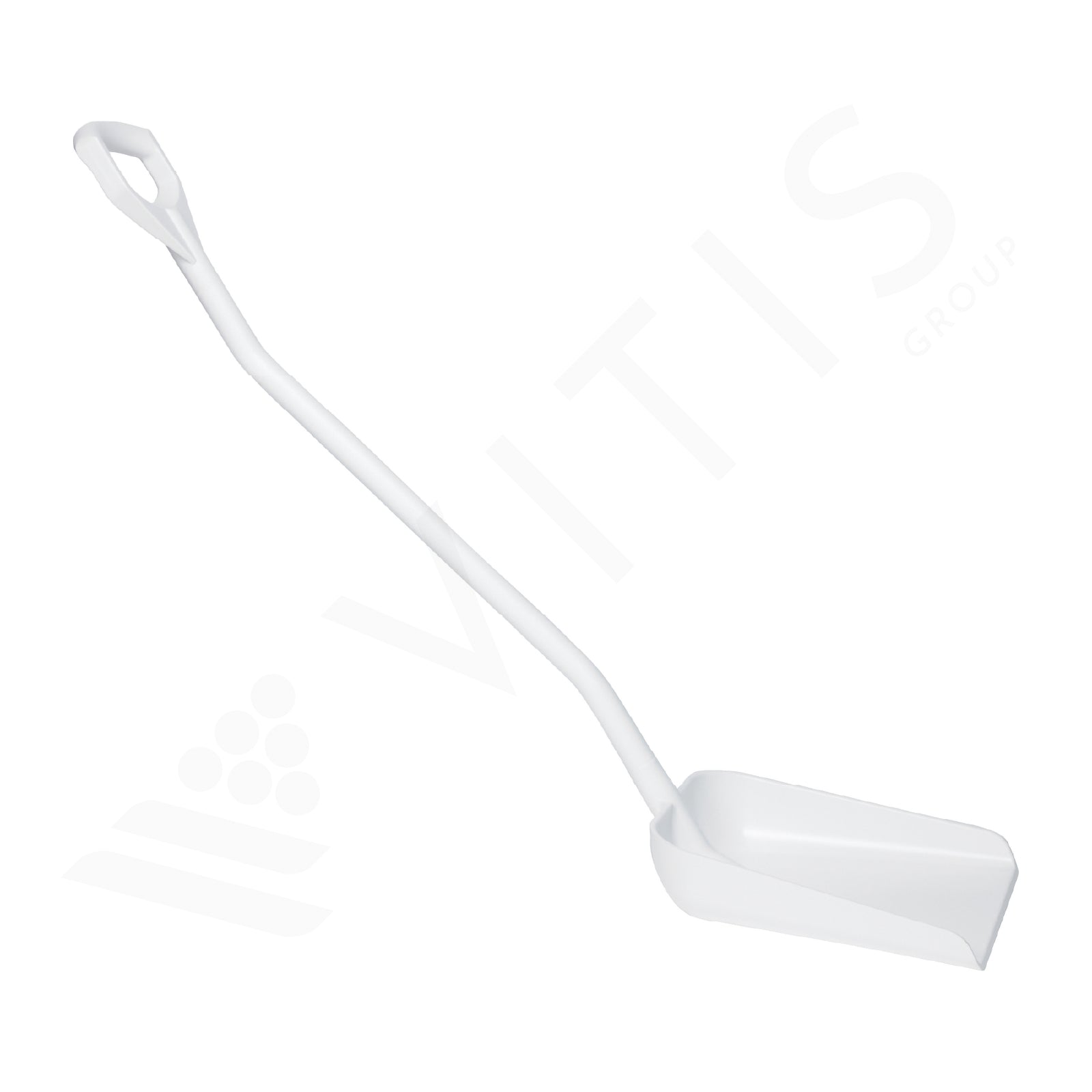 Pala Ergonomica VIKAN - 131 cm, Bianco