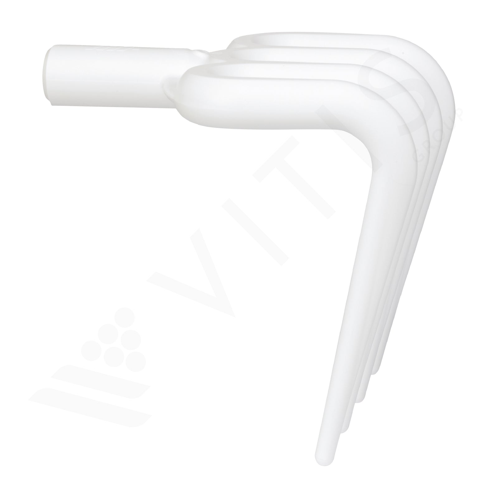 Rastrello Igienico Senza Manico VIKAN - 20,5 cm, Bianco