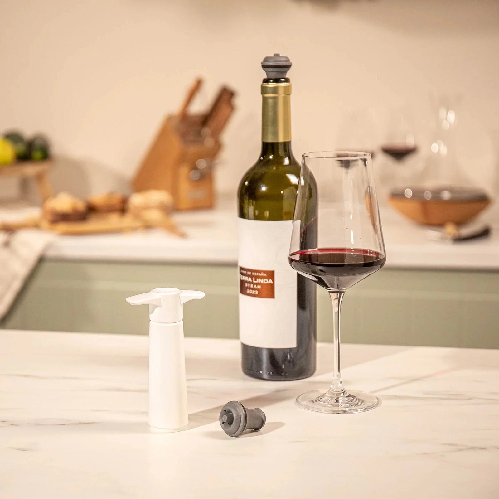 Tappi di Ricambio per Pompetta Salva Vino "Wine Saver" Vacu Vin (2pz)