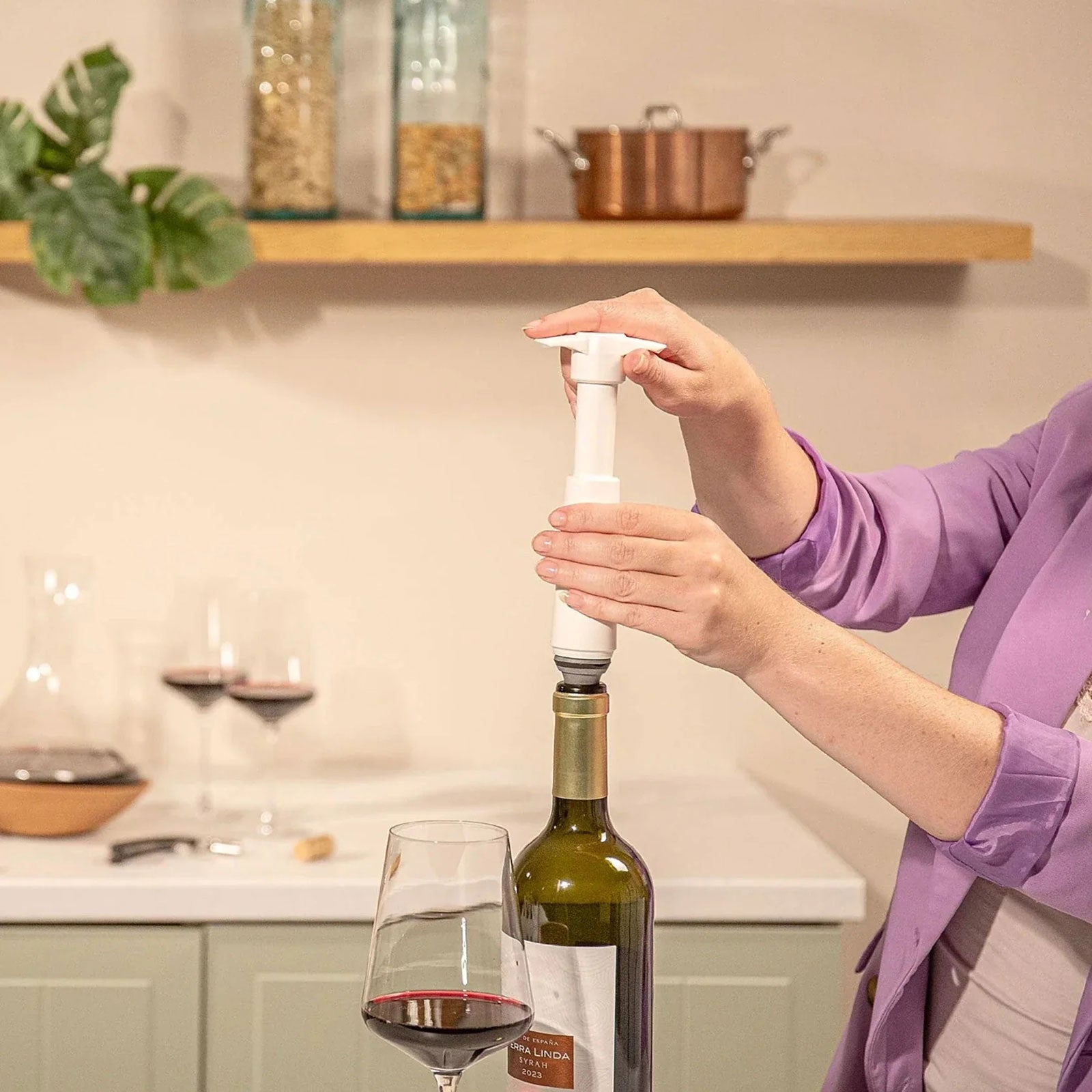 Tappi di Ricambio per Pompetta Salva Vino "Wine Saver" Vacu Vin (2pz)