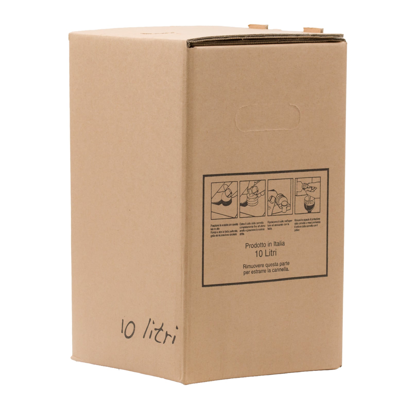 Scatola per Bag in Box 10 Litri - Avana Neutra (15pz)