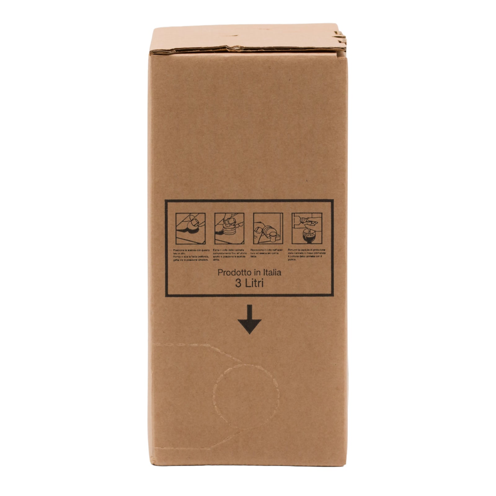 Scatola per Bag in Box 3 Litri - Avana Neutra (20pz)