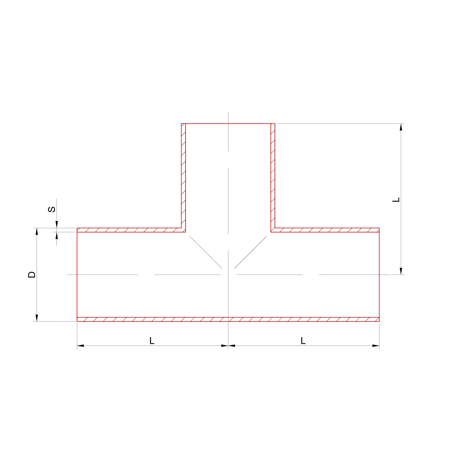 Tee INOX DIN 20 (a Mandrinare)