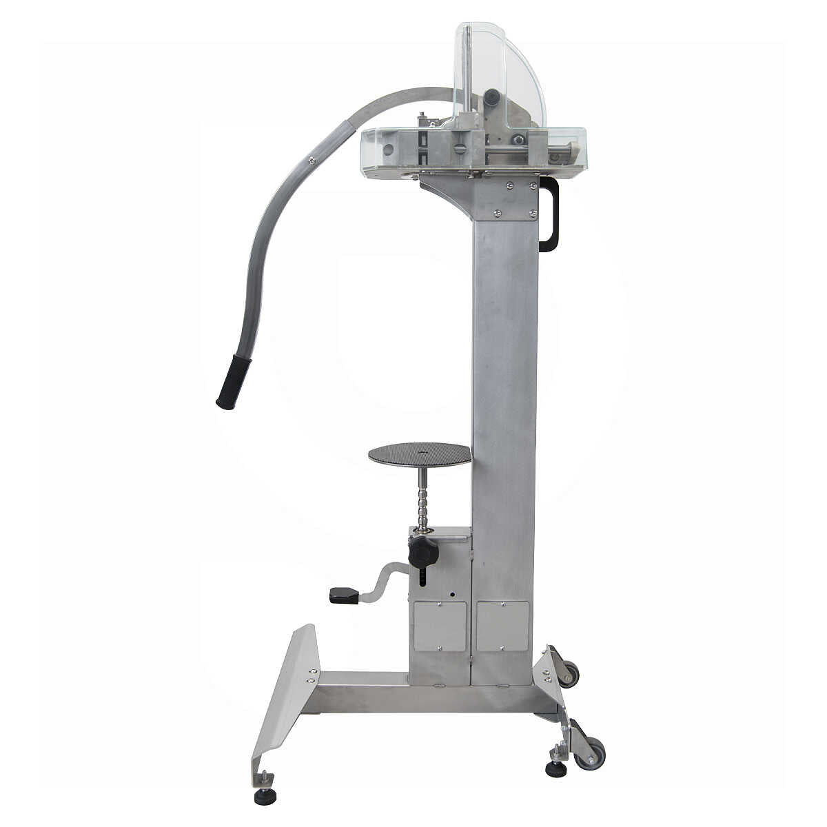 Tappatrice Manuale Professionale ZEUS per Magnum e Grandi Formati in Acciaio Inox