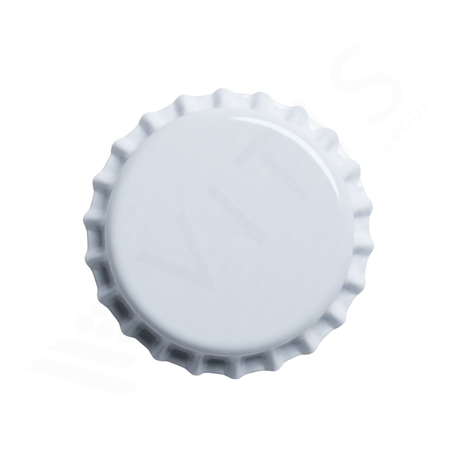 Tappo a Corona Bianco Ø 29 mm con Sottotappo - Per Spumante Metodo Classico (200 pz)