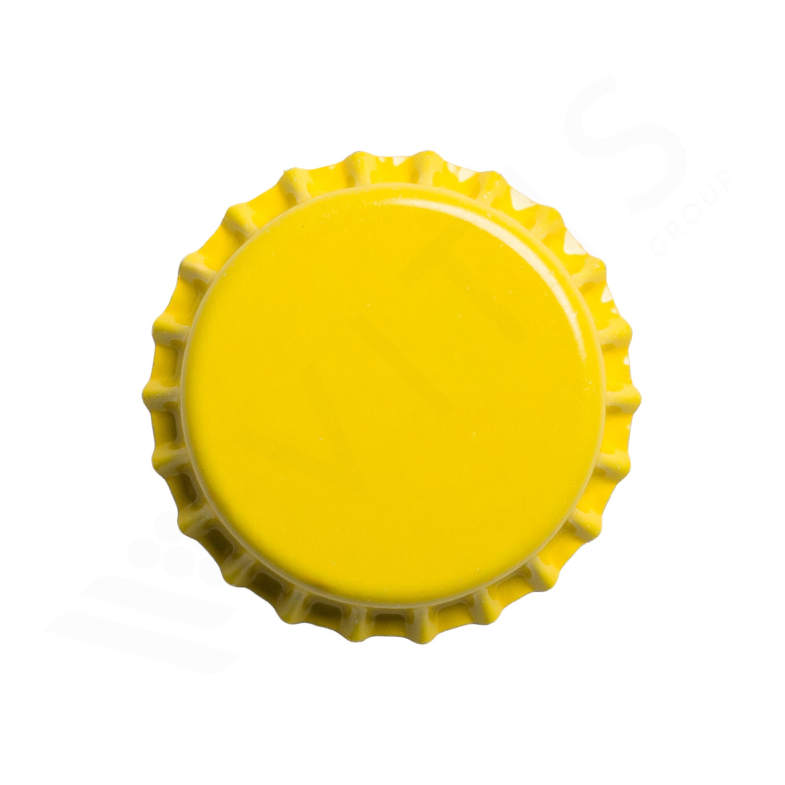 Tappo a Corona Giallo Ø 29 mm - Per Spumanti, Vini Frizzanti e Rifermentati (200 pz)