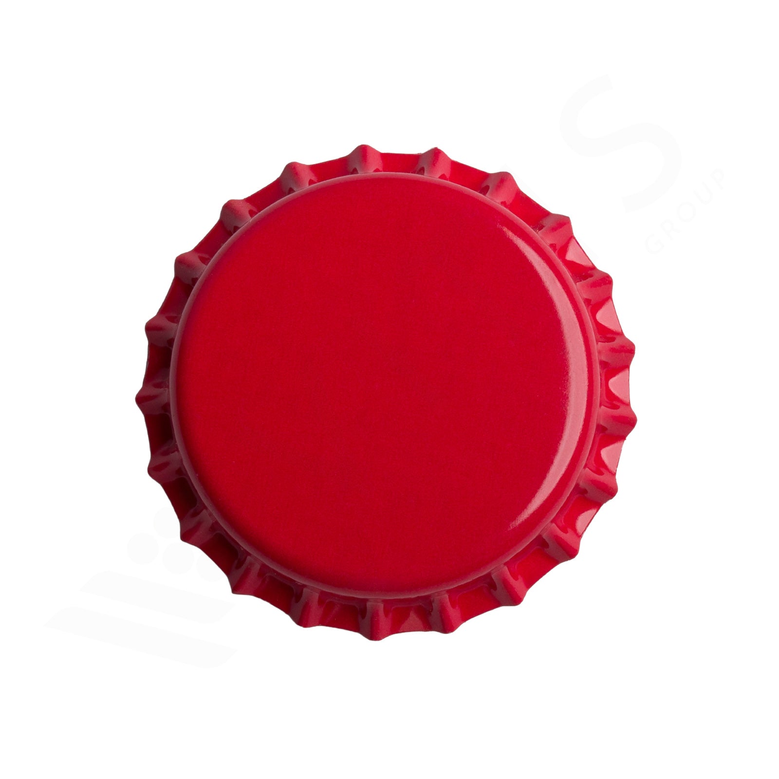 Tappo a Corona Rosso Ø 26 mm - Per Birra e Succhi (200 pz)