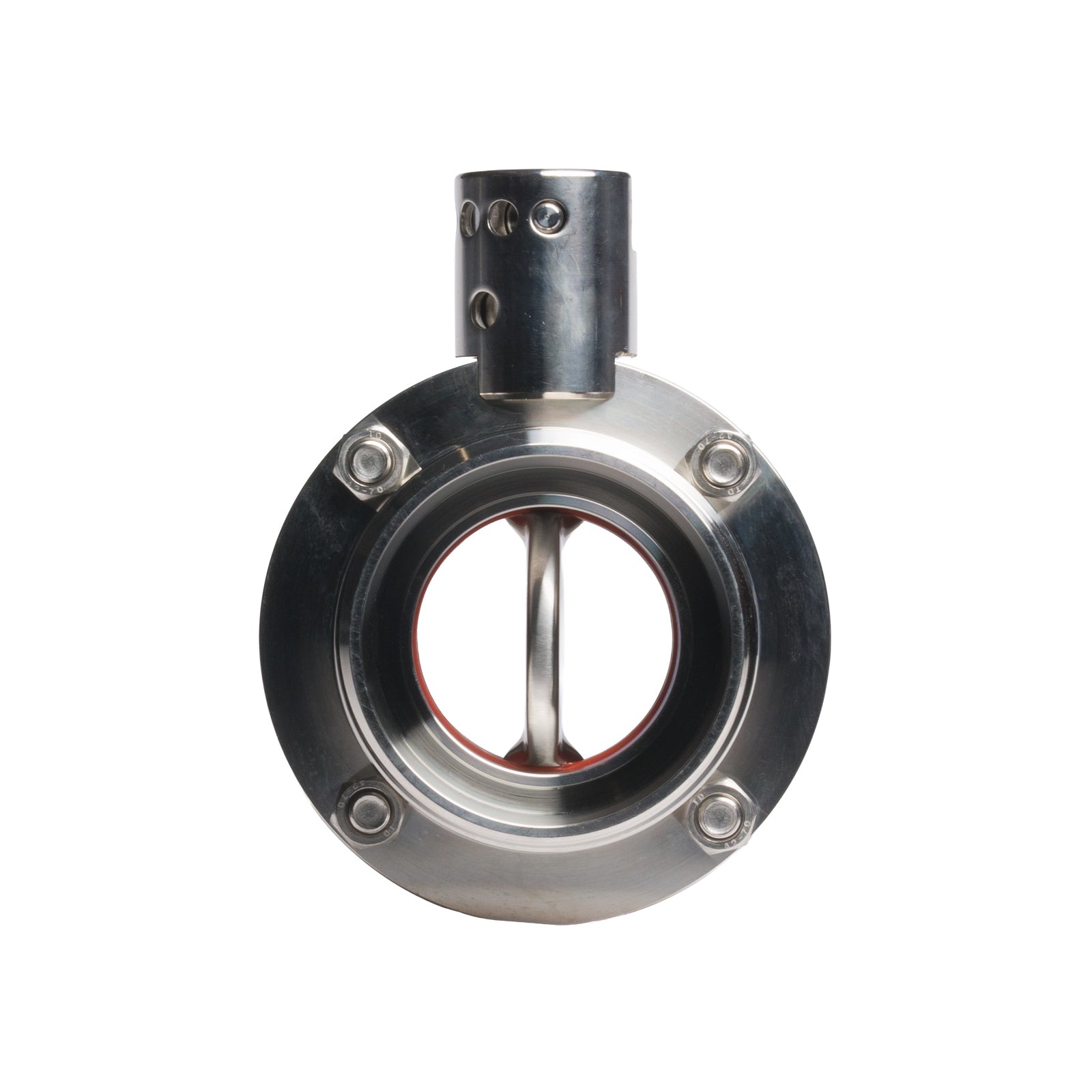 Valvola a Farfalla INOX con Leva a Trazione DIN 25 F x DIN 25 F
