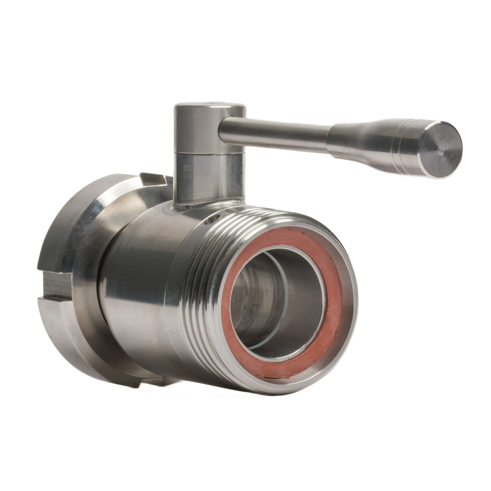 Valvola a Sfera INOX DIN 40 M/G x DIN 40 F