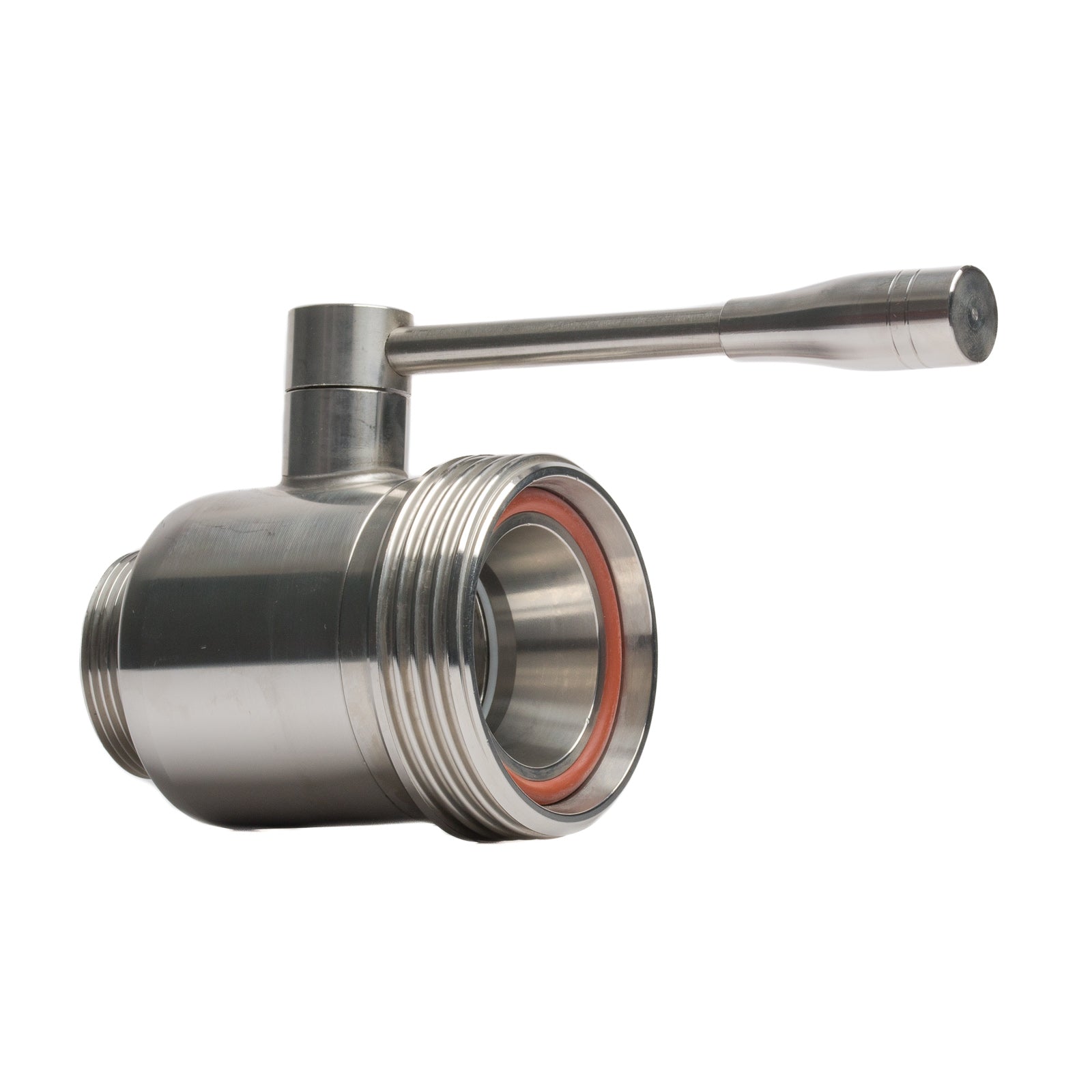 Valvola a Sfera INOX DIN 50 F x GAS 1"1/4 M