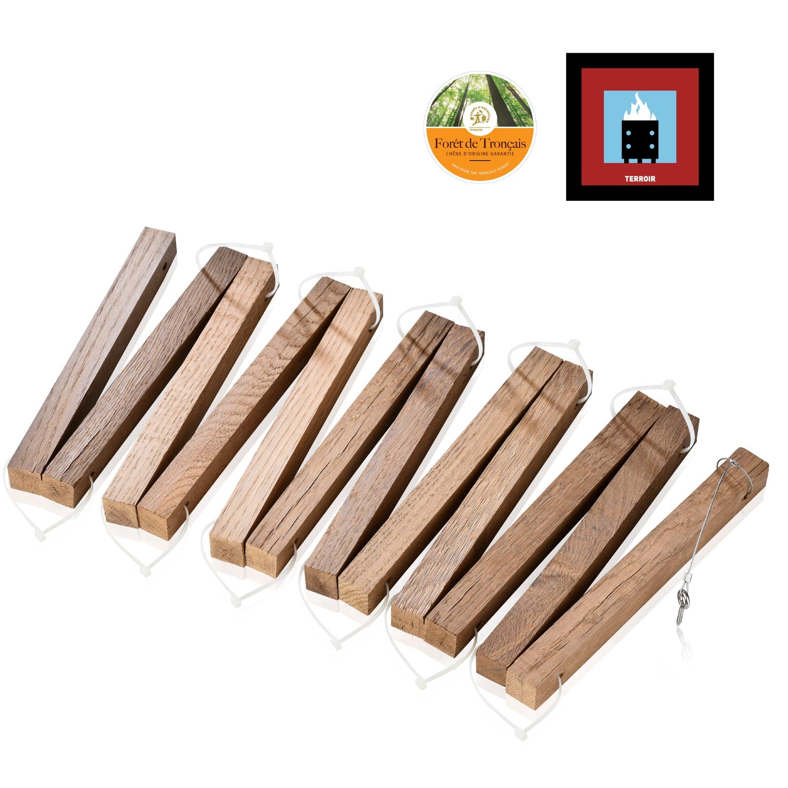 XtraKit XtraChene in Rovere Francese Tronçais (Tostatura Terroir) - Kit per Barrique 225L