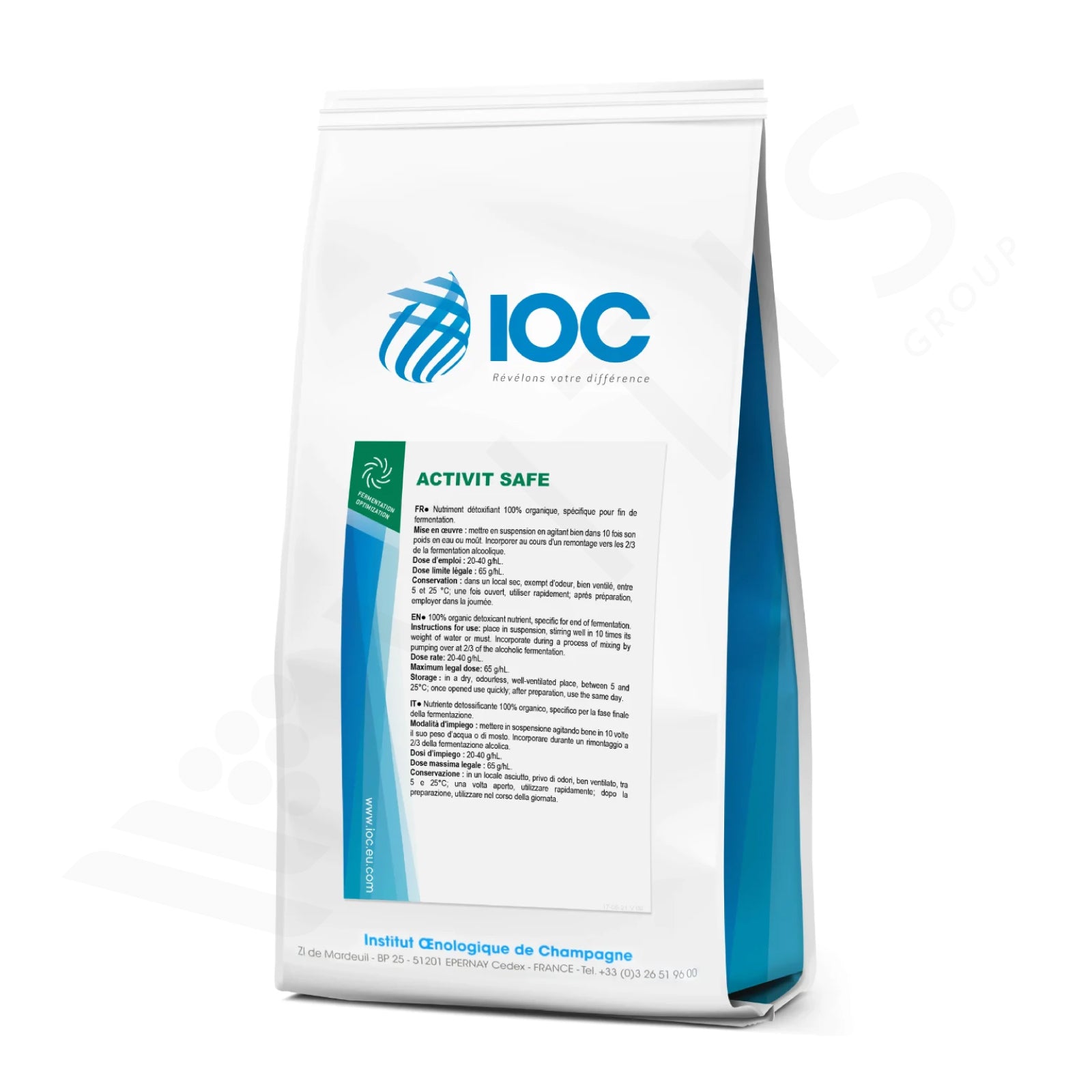 ACTIVIT SAFE (1kg) - Nutriente Organico Detossificante di Fine Fermentazione