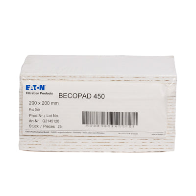 Strati Filtranti di Profondità BECOPAD 450 (20x20 cm) (1-2 μm) (25pz)