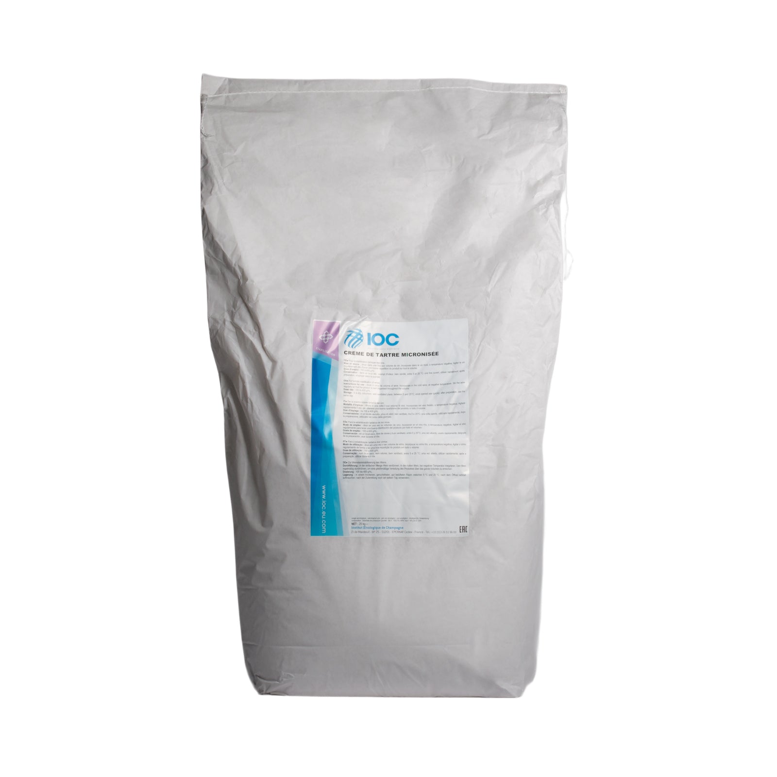 Bitartrato di Potassio (25kg)