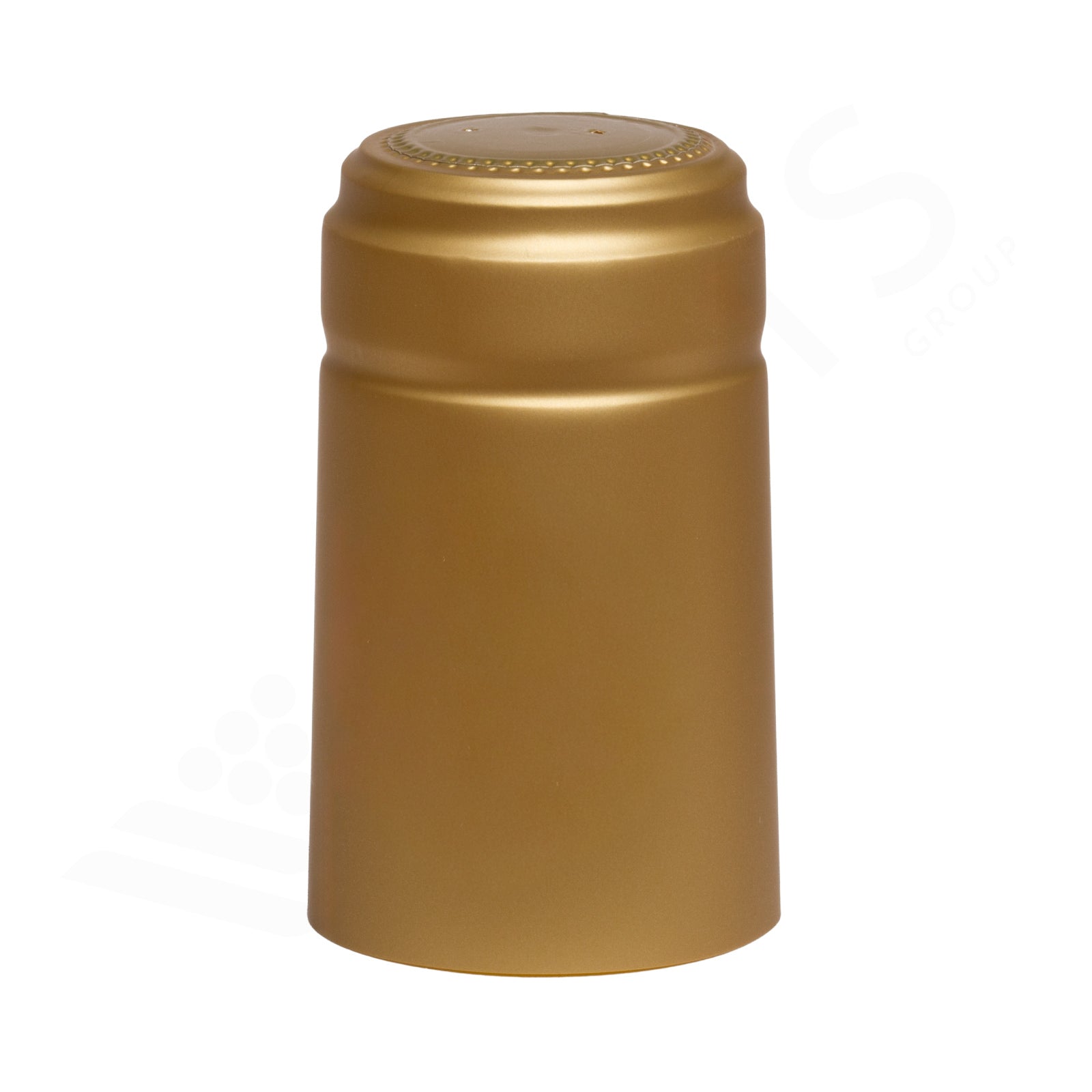 Capsule Termoretraibili PVC 31x55 mm Oro Opaco per Bottiglie Vino (100pz)