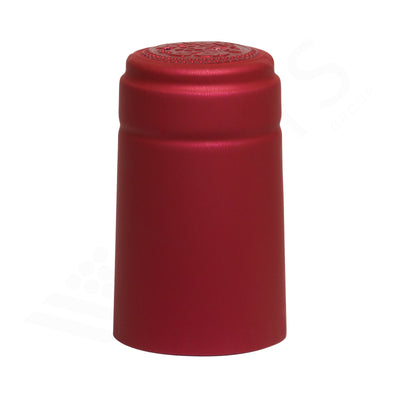 Capsule Termoretraibili PVC 31x55 mm Rosso Cina per Bottiglie Vino (100pz)