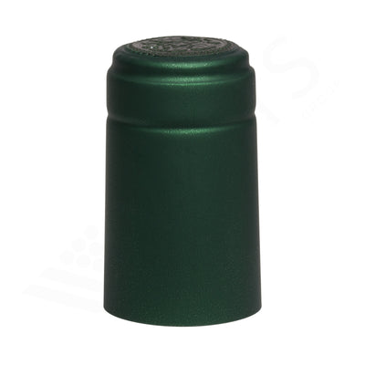 Capsule Termoretraibili PVC 31x55 mm Verde Muschio per Bottiglie Vino (100pz)