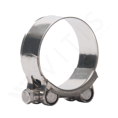 Collare Stringitubo a Banda Piena in Acciaio INOX W4 (Ø 92-97 mm)