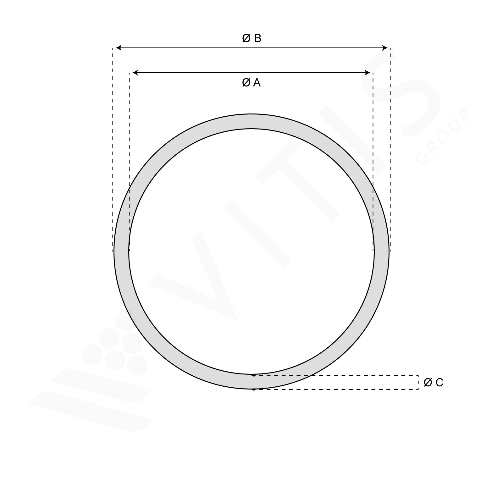 Tubo Alimentare Trasparente TT/CRISTALLO/TR Ø 8x12 mm (5 MT)