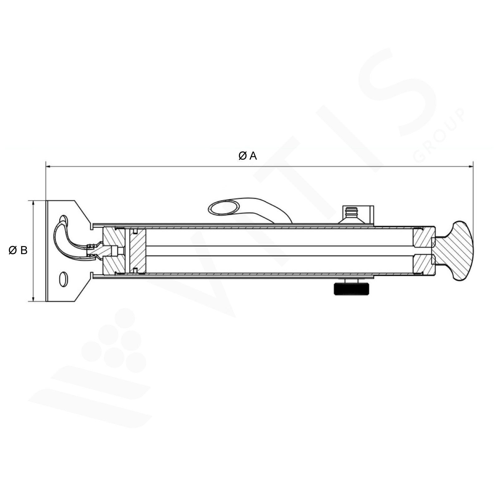 Pompa per Camera d'Aria (con Staffa)