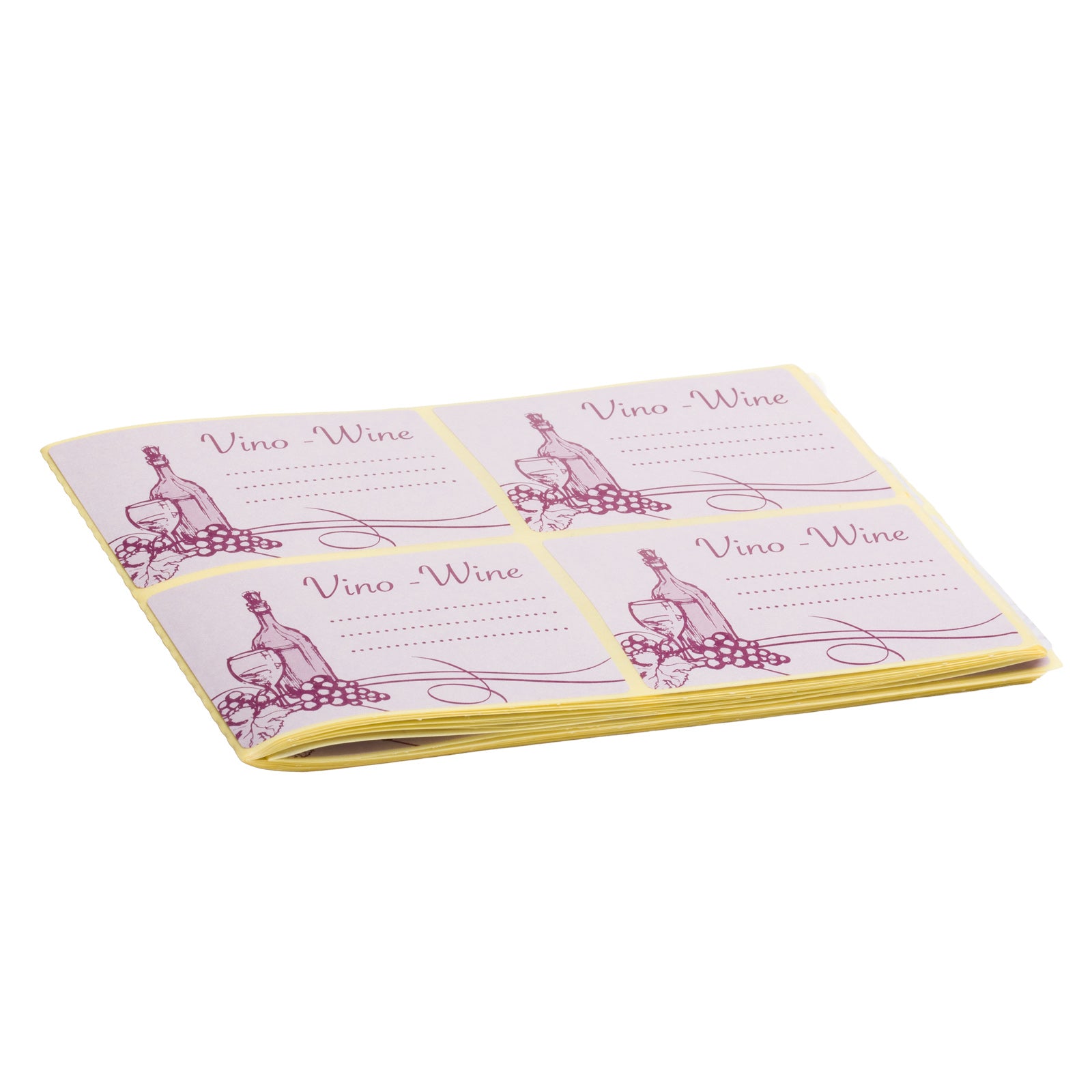 Etichette Adesive Vintage per Bottiglie di Vino (100pz)