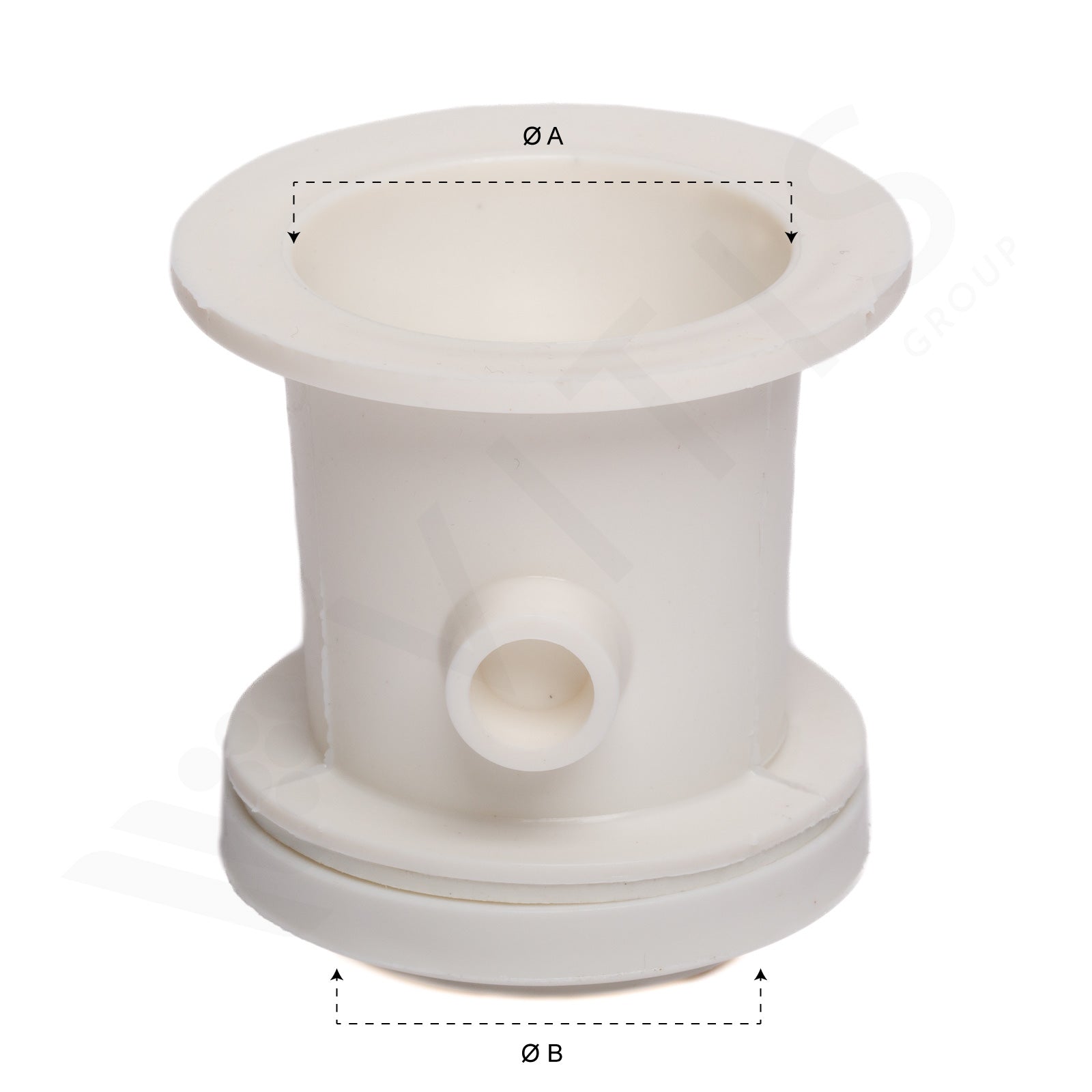 Portacolmatore con Ghiera GAS 1"1/2