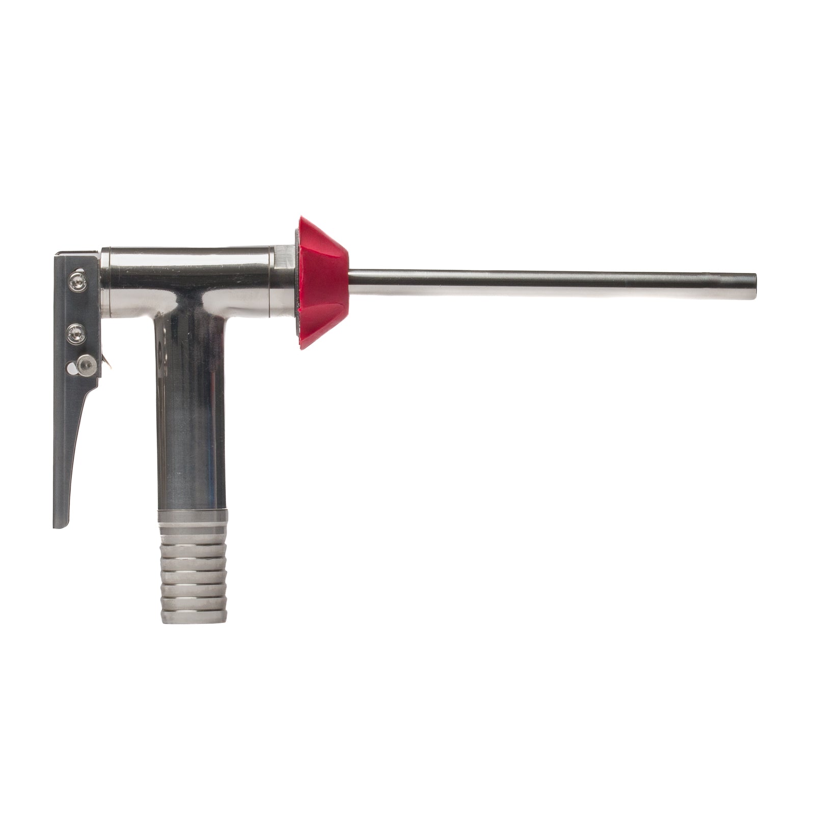 Pistola Riempitrice INOX per Vino (Portagomma Ø 30 mm)