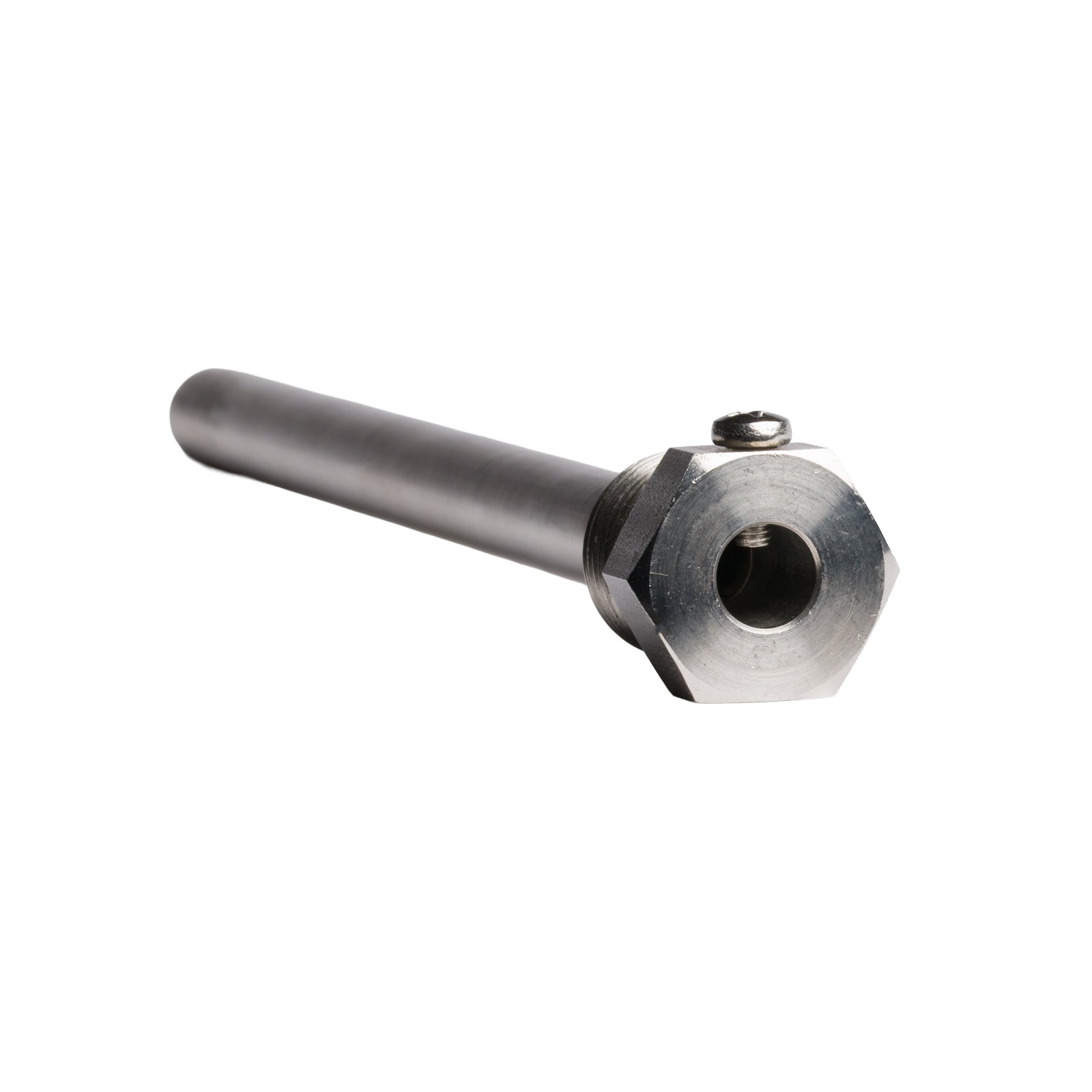 Pozzetto Termometrico Porta-sonda in Acciaio Inox (GAS 1/2" M - L 200 mm - Ø 10 mm)