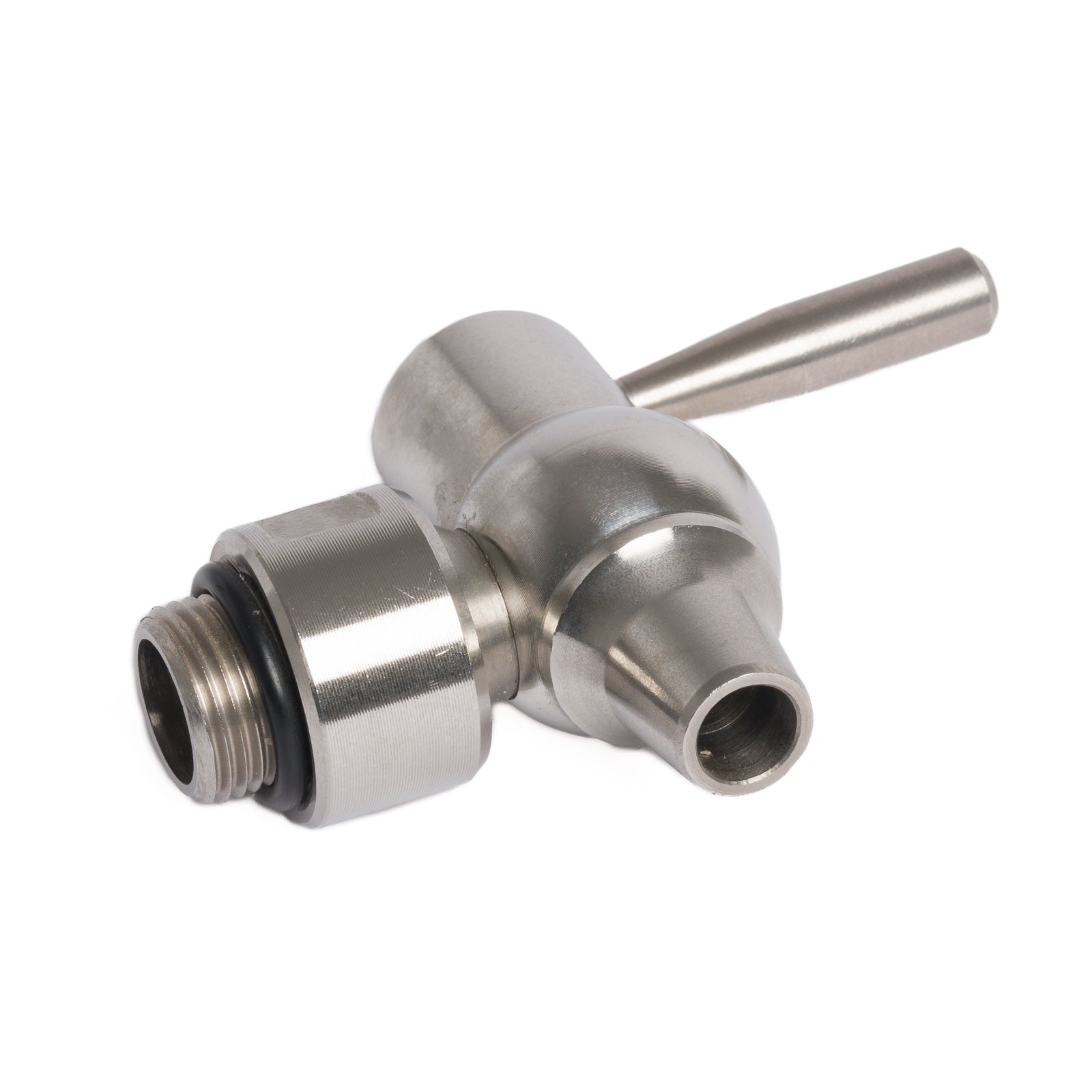 Rubinetto Salvagoccia INOX con Leva GAS 1/2" M