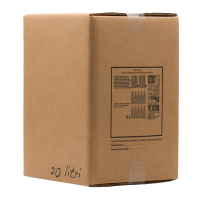 Scatola per Bag in Box 20 Litri - Avana Neutra (15pz)