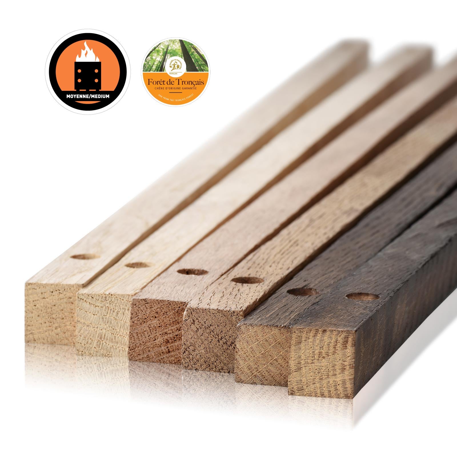 Stick 22.90 XtraChene in Rovere Francese Tronçais (Tostatura Media) - Conf. 40 pz