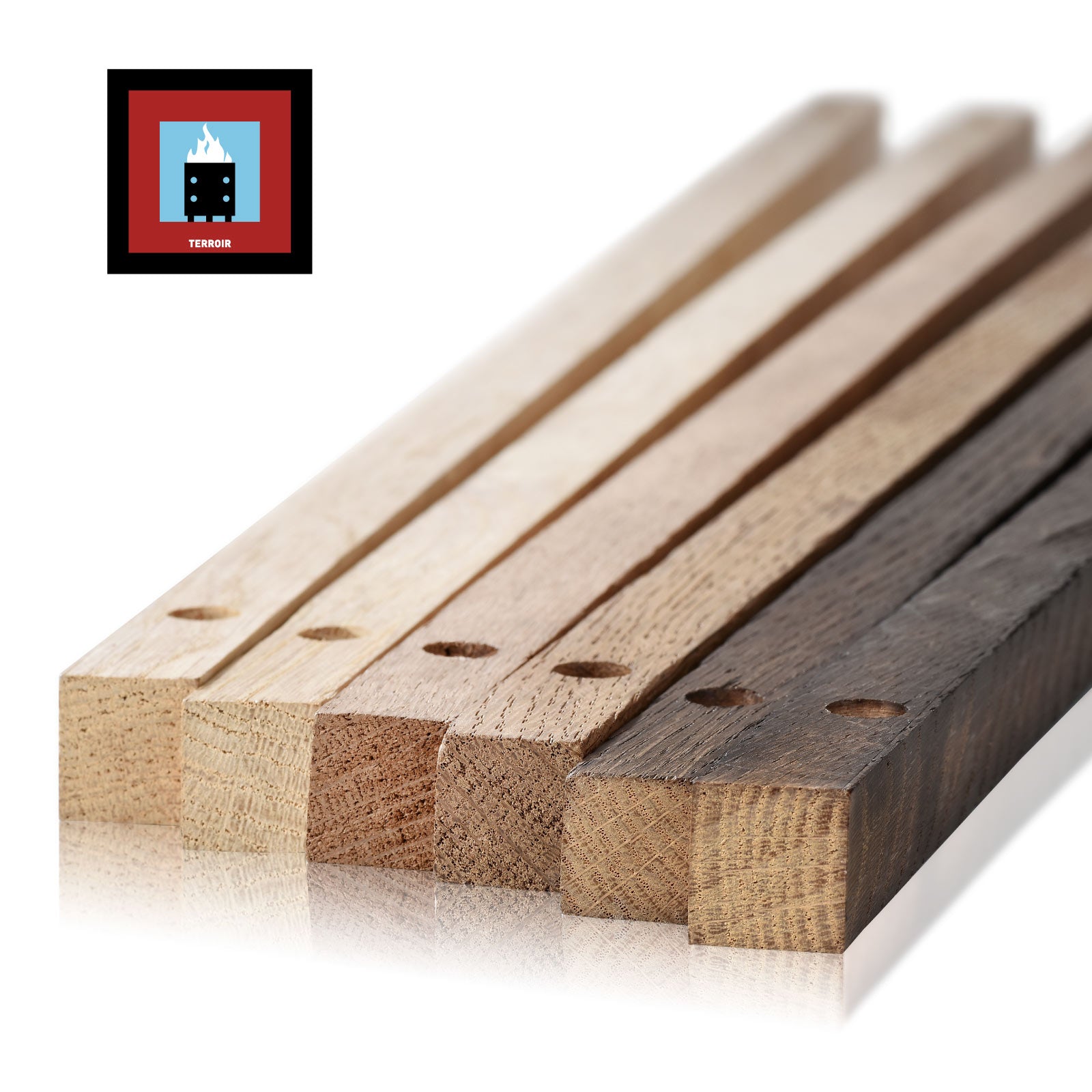 Stick 22.90 XtraChene in Rovere Francese (Tostatura Terroir) - Conf. 40 pz