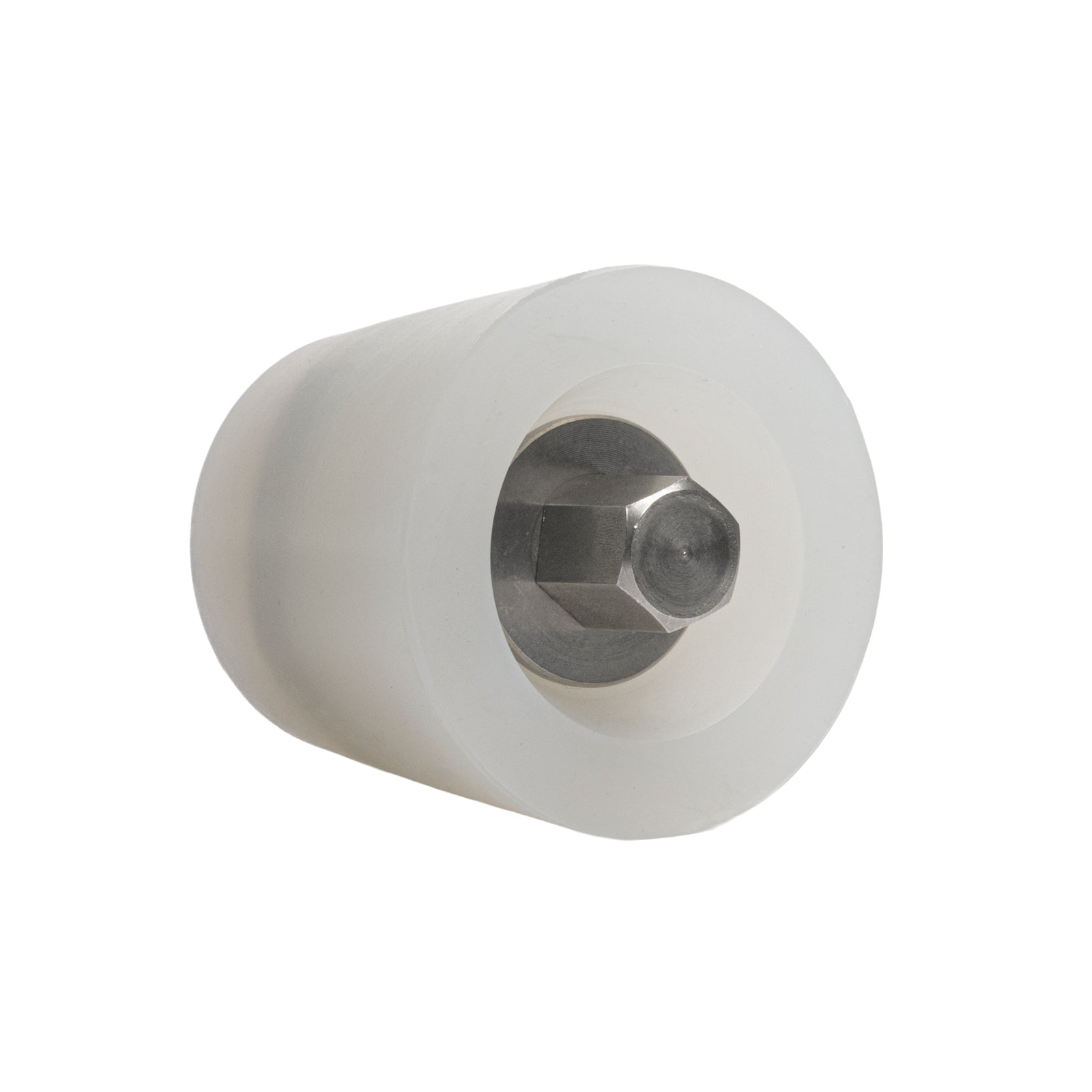 Tappo Conico ad Espansione per Barrique in Silicone Alimentare Trasparente con Testa Esagonale (Ø Sup. 55 - Ø Inf. 42 mm)