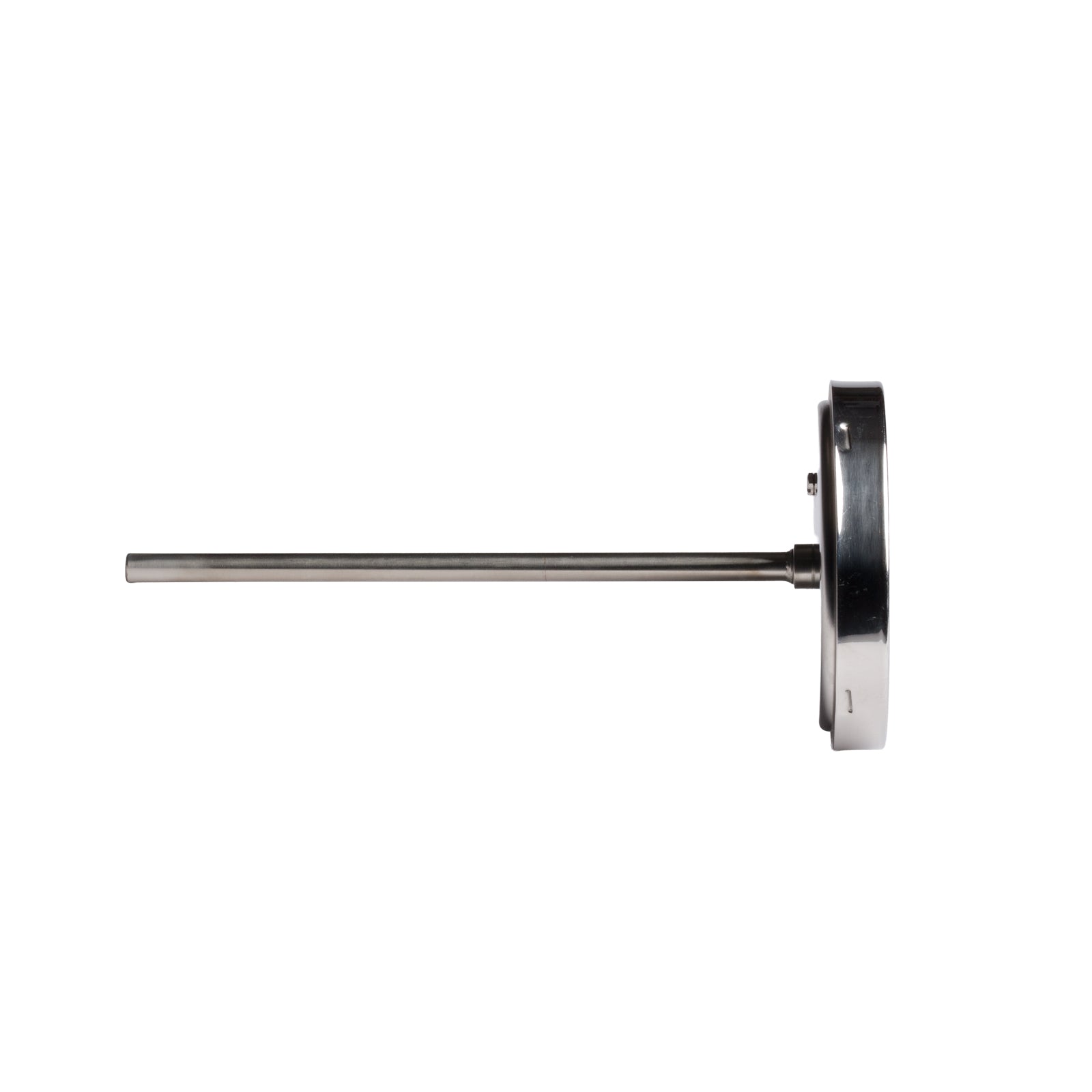 Termometro Analogico Bimetallico in Acciaio Inox con Sonda 20 cm (-20/+80 °C)