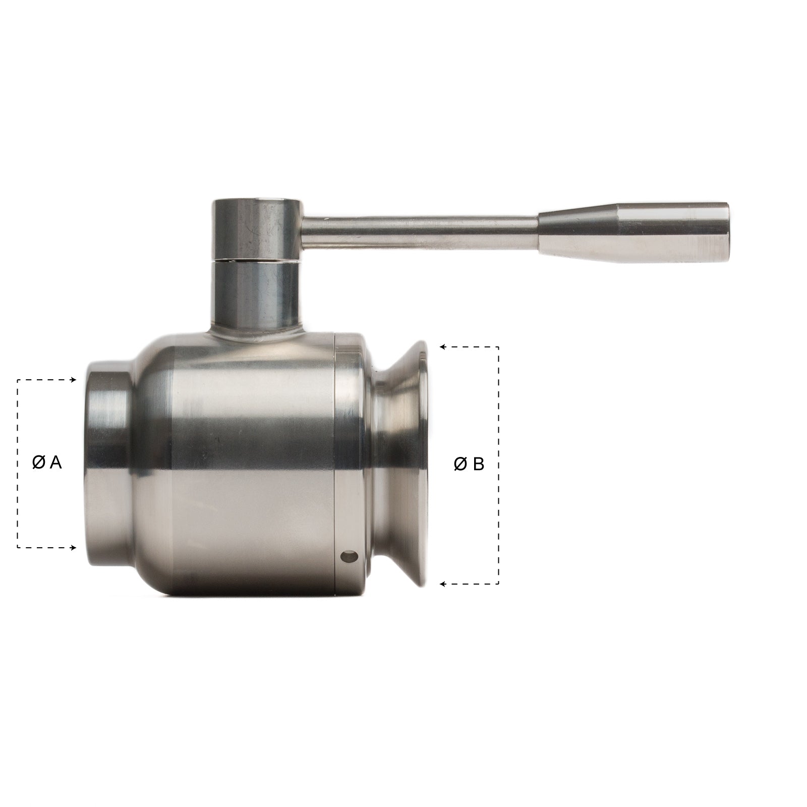 Valvola a Sfera INOX GAR 60 x GAS 2" F