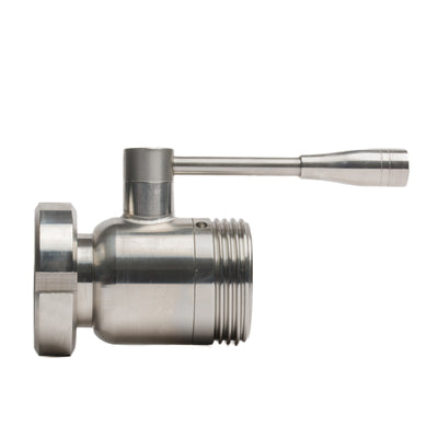 Valvola a Sfera INOX DIN 60 M/G x DIN 60 F